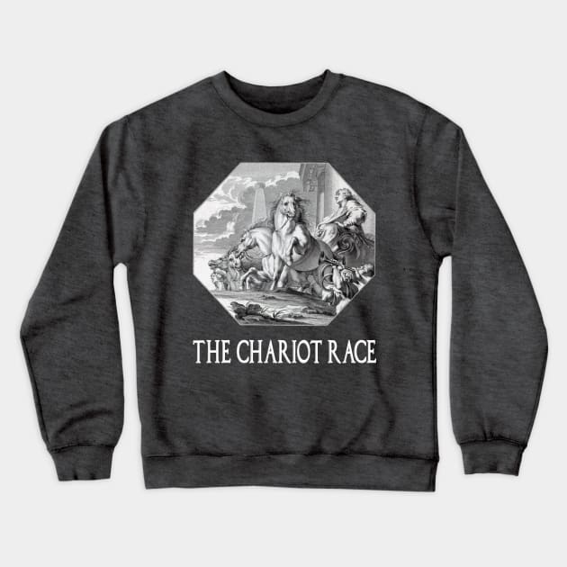 The Chariot Race Crewneck Sweatshirt by black8elise
